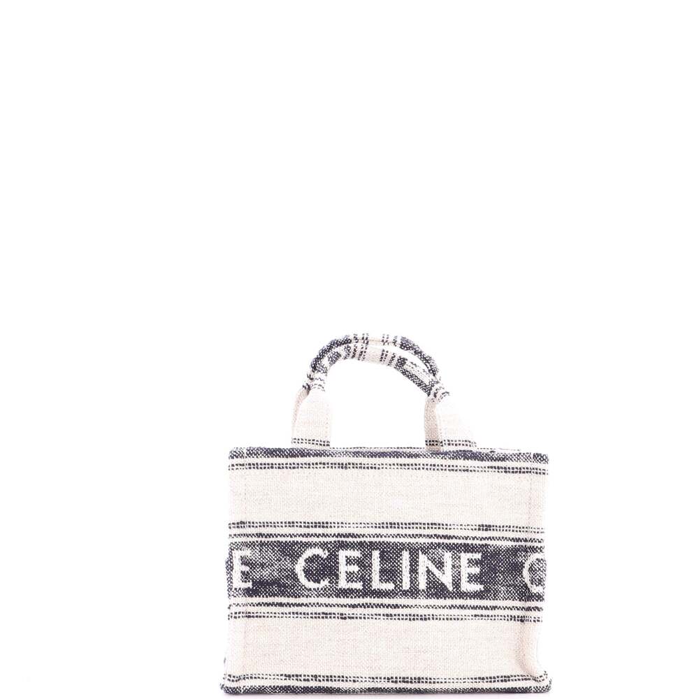 Celine Cabas Thais Tote Striped #234761C15B - Picture 5 of 13
